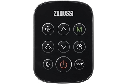 Мобильный кондиционер Zanussi Massimo Solar Black ZACM-12 MS-H/N1 Wi-Fi Black НС-1294914