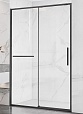 Душевая дверь Vincea Слим Софт (Slim Soft) VDS-1SS100CLGM 100x200 вороненая сталь, прозрачная