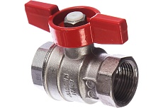 Шаровой кран Gekon с вн./вн. резьбой 3/4&quot;, ручка-бабочка GK 551 34