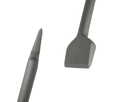 Зубило плоское широкое 50 мм HEX 175 мм, Cr-Mo Wiederkraft WDK-HX24126