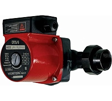 Циркуляционный насос Verton AQUA CP25/6 (90-60-40Вт, Q max 40-30-20л/мин, H max 6-5-4,L 180мм, под.38мм) 01.13296.13314