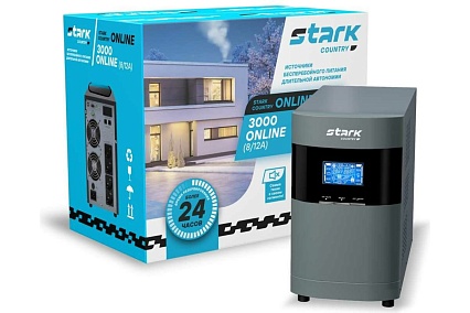 Источник бесперебойного питания Stark Country 3000 Online 8A