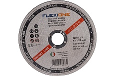 Круг отрезной по металлу и нержавейке (150х2.5х22.23 мм; A30 SBF41) Flexione 10001138