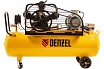 Воздушный компрессор с ременным приводом Denzel BCW3000-T/100, 3,0 кВт, 100 литров, 520 л/мин 58118