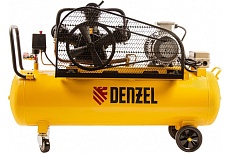 Воздушный компрессор с ременным приводом Denzel BCW3000-T/100, 3,0 кВт, 100 литров, 520 л/мин 58118