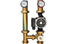 Насосная группа с прямым контуром (1 1/4&quot;, с насосом Grundfos UPSO 32-65 в теплоизоляции, DN 32) STOUT SDG-0001-003202