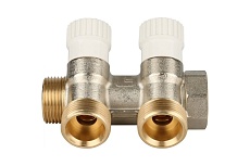 Регулирующий коллектор STOUT 1&quot;, 2 отвода 3/4&quot; RG008UJF4F6FEQ