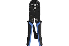 Инструмент Exegate EX-T2008R для обжима RJ-45, RJ-11, 12, с храповым механизмом, прямой ход обжимки 293155