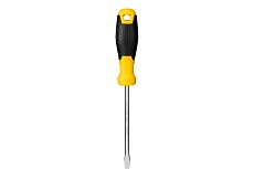 Шлицевая отвертка Deli SL6х125мм DL6361251 Cr-V, магнит, TPR+PP ручка 98354