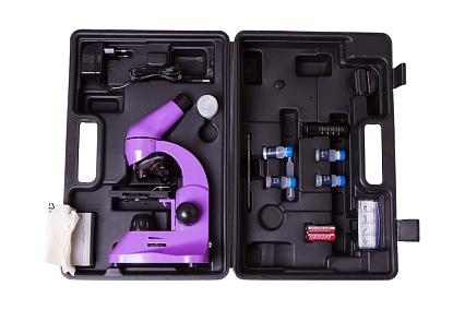 Микроскоп Levenhuk Rainbow 50L Amethyst\Аметист 69047