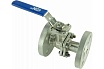 Шаровой кран DN.ru -КШмФП.316.200 Ду25 Ру16, с ISO-фланцем и рукояткой D160-04804