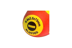 Диэлектрическая отвертка  SL 0.4x2.5х75 мм SHTOK 09310