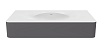 Раковина Vincea Caprise VCB-4CA100MWG 100 см, Corian, белый матовый/серый матовый