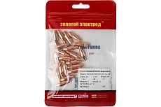 Наконечник сварочный 24-KD, медь E-Cu, 20 шт, M6, 1 мм GOLDEN BRIDGE 1164