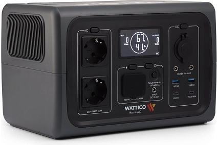 Портативная электростанция WATTICO Источник бесперебойного питания для газового котла Home 600 00-00000099