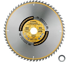 Диск пильный по дереву 450х50/32 мм, Z=60 АТВ WoodMaker Diamond Industrial DIDD450Z60