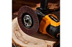 Круг лепестковый торцевой P60, 150x22.2 мм Kranz KR-90-0019