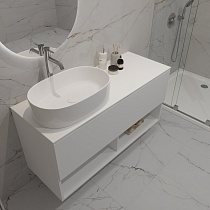 Раковина ЗОВ Oliveeka 9025 55.5x34.5 см белый