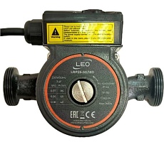 Циркуляционный насос LEO LRP 25-50/180, 40/60/85 Вт, 220В, Q 32/47/60 m3h, л/мин 2,5/3,8/4.5 м 1086