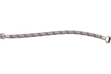 Подводка гибкая для воды ELKA с оплеткой из нержавеющей стали 1/2&quot; х 40 см в/н ИС.100923