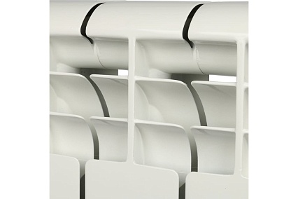 Алюминиевый радиатор Rommer Profi 350 AL350-80-80-080 8 секций RAL9016 86622