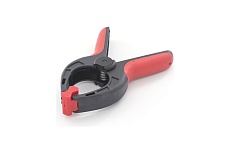 Клещеобразная струбцина РемоКолор пластиковый корпус, усиленная пружина, длина 9/225 мм, зев 83 мм 44-2-225