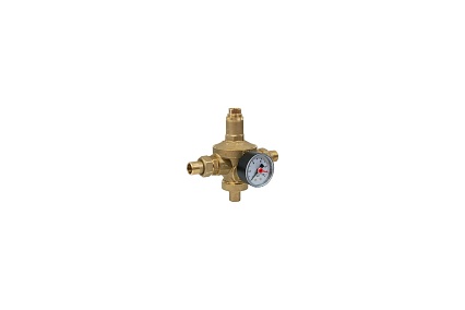 Регулятор давления Giacomini мембранный латунь R153MK Ду15 Ру25 G1/2 НР R153MY103 022-2472