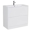 Тумба с раковиной BelBagno Acqua 80 см напольная Bianco Lucido