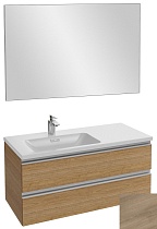 Мебель для ванной Jacob Delafon Vox 100 см L квебекский дуб