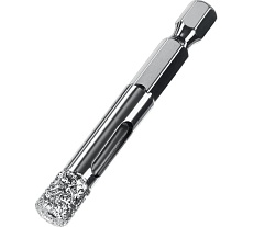 Вакуумное алмазное трубчатое сверло по керамограниту Зубр Профессионал HEX 1/4&quot;, 8 мм, для дрели 29865-08