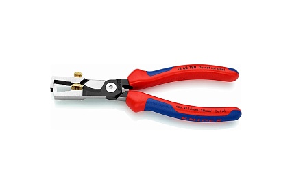 Клещи для удаления изоляции с функцией резания кабеля 180 мм Knipex StriX KN-1362180
