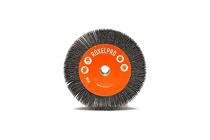 Щетка лепестковая абразивная ROXTOP (125х20 мм; Р40; M14) RoxelPro 138323