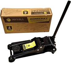 Домкрат гидравлический подкатной Эврика 4 т низкопрофильный, с быстрым подъемом ER-81080