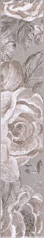 Бордюр Kerama Marazzi Александрия серый 5.7х30 см, 8270\3