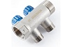 Коллектор с регулировочными вентилями PROFACTOR в/н 1" х 2 вых 1/2"нар PF MV 269.2