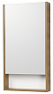 Зеркальный шкаф Акватон Сканди 45 см дуб рустикальный