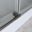 Душевая дверь BelBagno MARINO-2-BF-1-120-C-GM 120x195 прозрачная, оружейная сталь