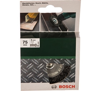 Щетка дисковая (75 мм; ширина 16 мм) Bosch 2609256530