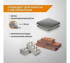 Коронка алмазная по бетону для подрозетников 68 мм RAGE by VIRA 559225