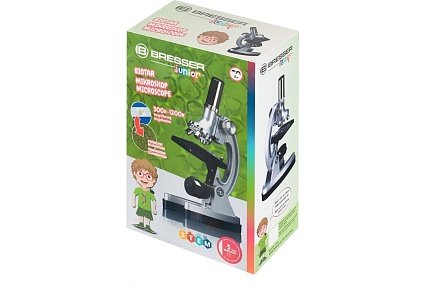 Микроскоп junior biotar 300–1200x, без кейса Bresser 74315