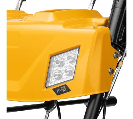 Бензиновая снегоуборочная машина Denzel sbm 610dt pro, 212cc, гусеницы, эл.старт, блок. дифф. 97657