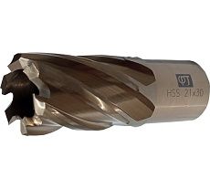 Сверло корончатое 21x30 мм, Weldon 19 ФТ 131021