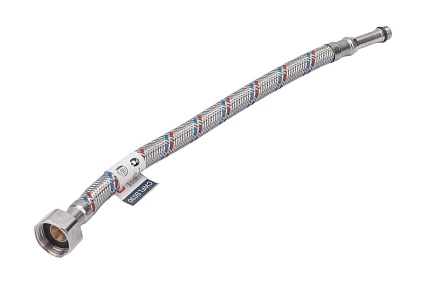 Подводка для смесителей СТМ сталь, 1/2xM10x30 см., длинный штуцер CWFLS030