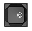 Кухонная мойка GranFest Unique GF-U-500 50 см черный