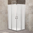 Душевой уголок BelBagno Unique 75/90x75/90 матовый