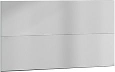 Фасад подвесной тумбы Marka One Mix 70 см для 2 ящ, МДФ, белый глянец