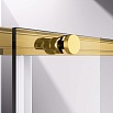 Душевая дверь Vincea Слим-Н (Slim-N) VDS-4SN100CLG 100x195 брашированное золото, прозрачная