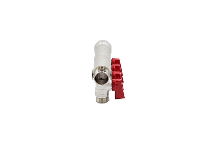 Коллектор VRT 3/4"x1/2", с отсечными кранами, 4 выхода 531863