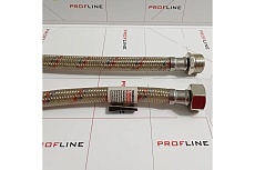 Подводка PROFLINE 120см нерж. ГШ с полимерным покрытием LUXE УТ-00011458