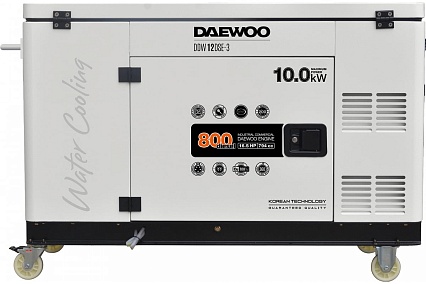 Дизельный генератор Daewoo с водяной системой охлаждения DDW 12 DSE-3